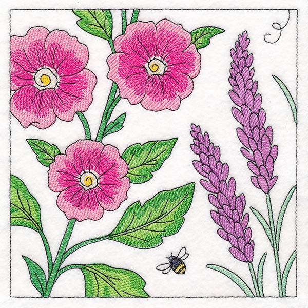 Garden Window Scene - Block 3