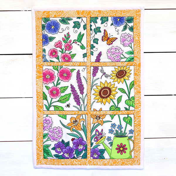 Garden Window Scene - Block 4