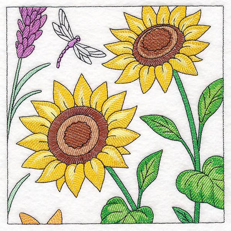 Garden Window Scene - Block 4