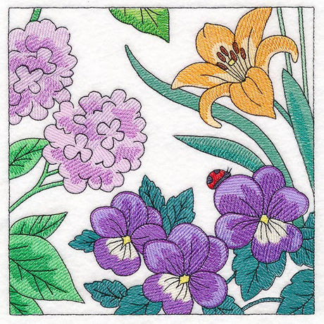 Garden Window Scene - Block 5