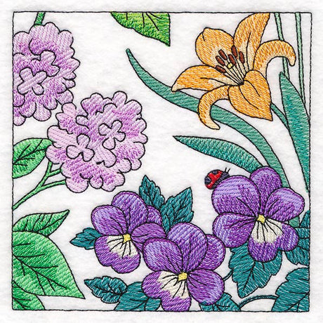 Garden Window Scene - Block 5