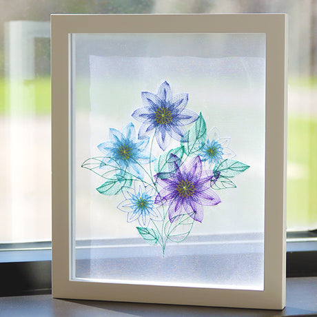 Garden Flower Bouquet - Clematis