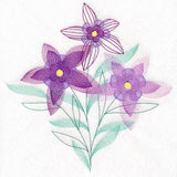 Garden Flower Bouquet - Columbines