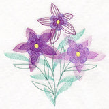 Garden Flower Bouquet - Columbines