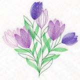 Garden Flower Bouquet - Crocus