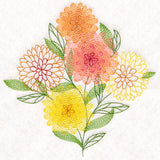 Garden Flower Bouquet - Mums