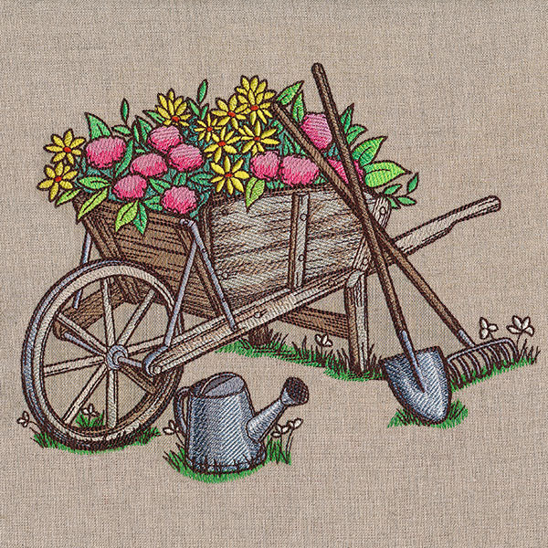 Gardener's Harvest Wheelbarrow