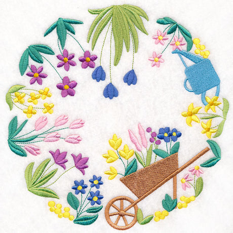 The Circle of Gardening Wreath