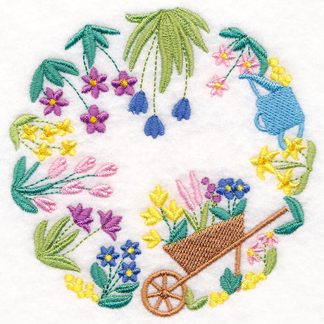 The Circle of Gardening Wreath
