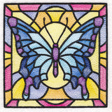Stained Glass Garden - Butterfly 1