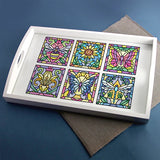 Stained Glass Garden - Butterfly 2