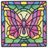 Stained Glass Garden - Butterfly 2