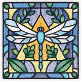 Stained Glass Garden - Dragonfly
