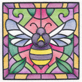 Stained Glass Garden - Bee
