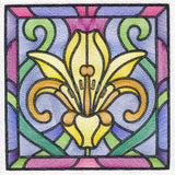Stained Glass Garden - Lily