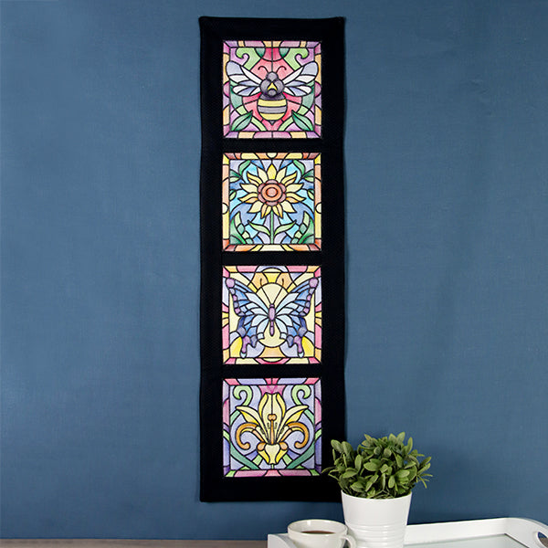 Stained Glass Garden - Lily – Embroidery Library