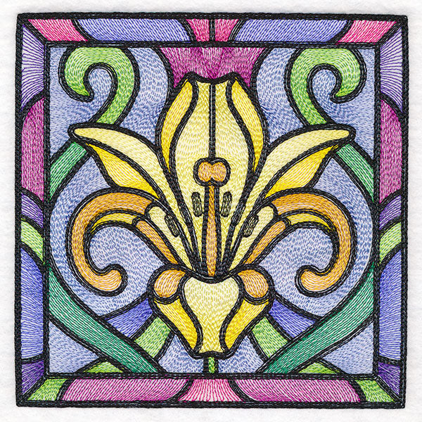 Stained Glass Garden - Lily