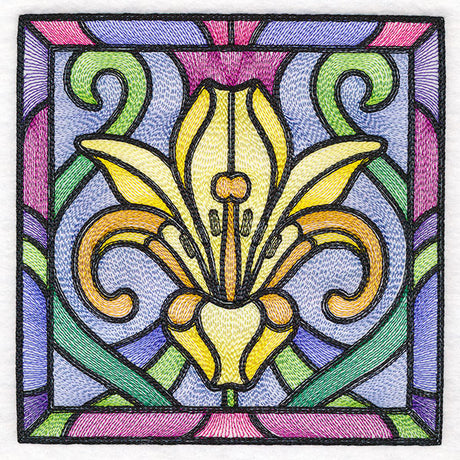 Stained Glass Garden - Lily