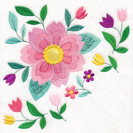 Vibrant Flowers Corner