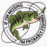 I'm Probably Fishing Stamp