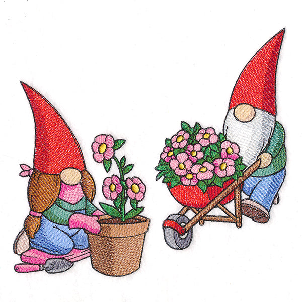 Busy in the Garden Gnomes