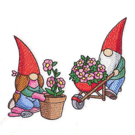 Busy in the Garden Gnomes