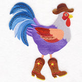 Plucky Cowboy Chicken in Boots
