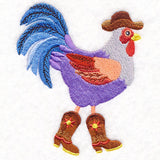 Plucky Cowboy Chicken in Boots