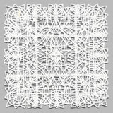 Fancy Lace Decor - Square (Battenburg Lace)
