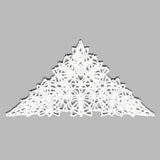 Fancy Lace Decor - Triangle (Battenburg Lace)