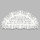 Fancy Lace Decor - Half Circle (Battenburg Lace)