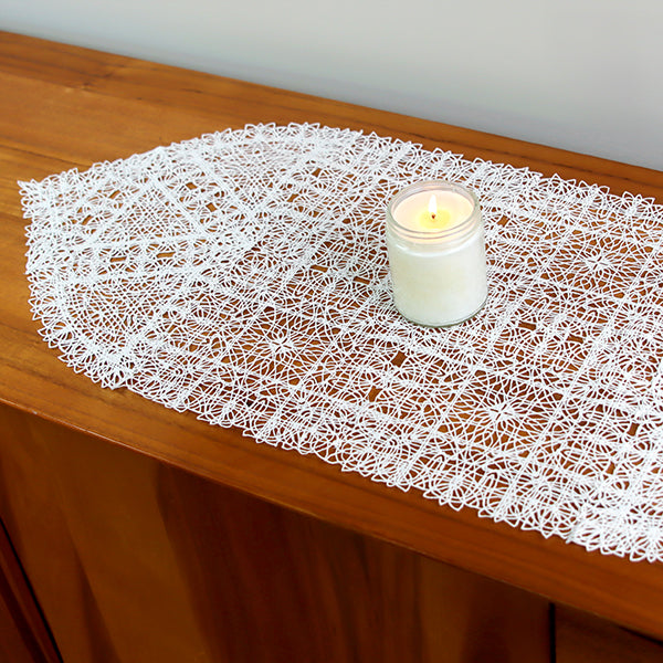 Fancy Lace Decor - Wedge (Battenburg Lace)
