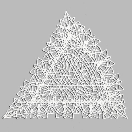 Fancy Lace Decor - Wedge (Battenburg Lace)