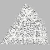 Fancy Lace Decor - Wedge (Battenburg Lace)