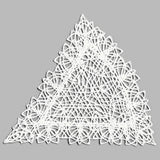 Fancy Lace Decor - Wedge (Battenburg Lace)