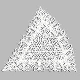 Fancy Lace Decor - Wedge (Battenburg Lace)