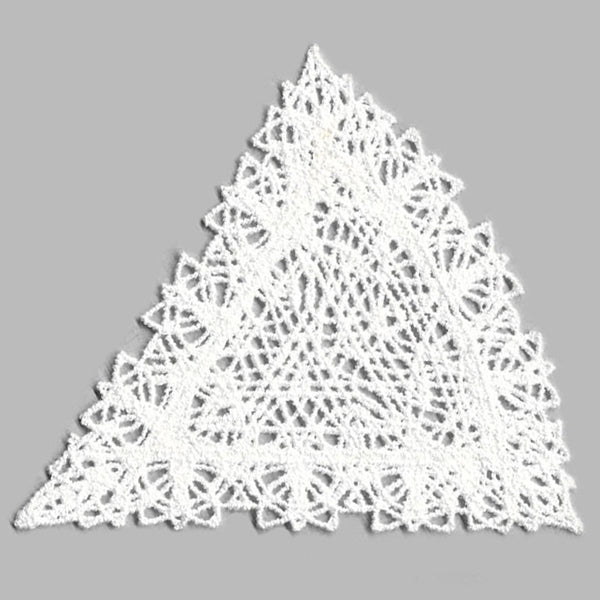 Fancy Lace Decor - Wedge (Battenburg Lace)