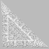 Fancy Lace Decor - Corner (Battenburg Lace)