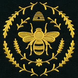 Gilded Honeybee Crest