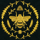 Gilded Honeybee Crest