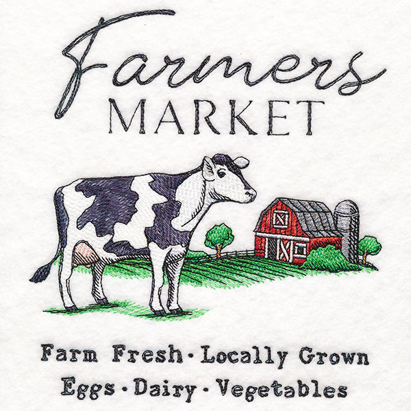 Farmers Market Antique Sign