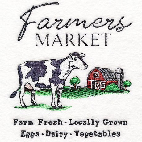 Farmers Market Antique Sign