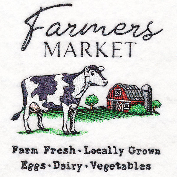 Farmers Market Antique Sign