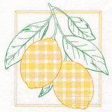 Retro Gingham Fruit - Lemons