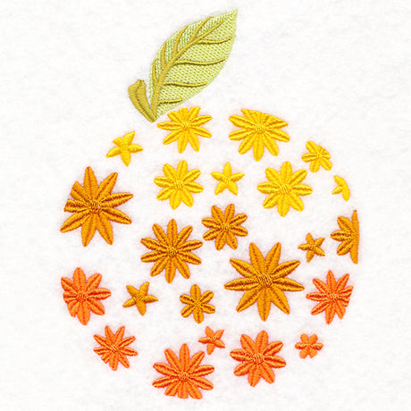 Floral Fruit - Orange