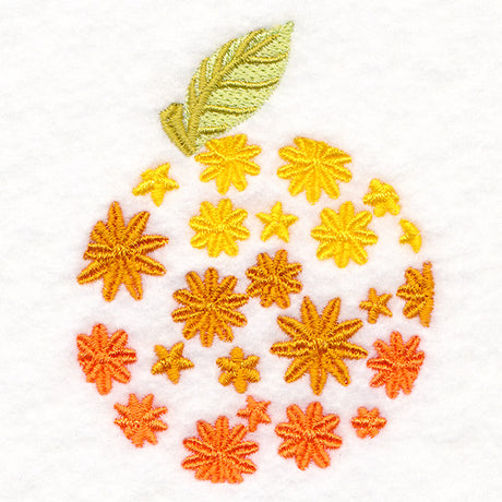 Floral Fruit - Orange