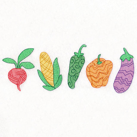 Spectrum of Flavor Veggie Border