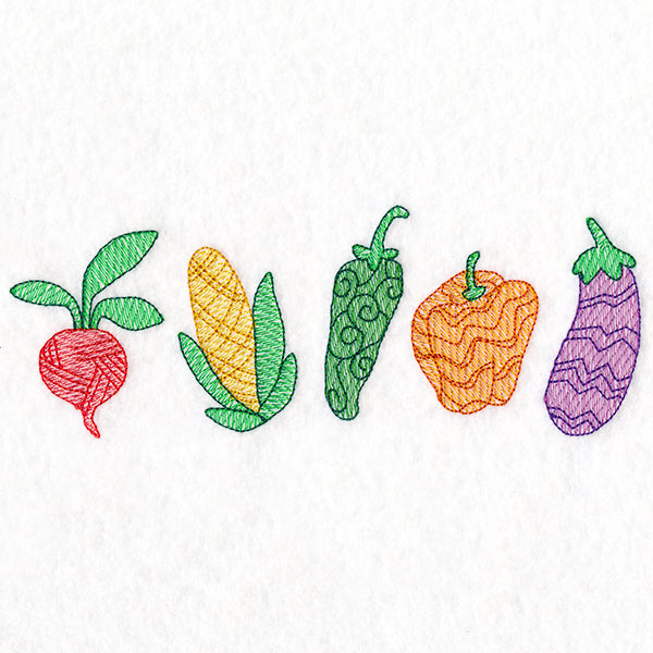 Spectrum of Flavor Veggie Border