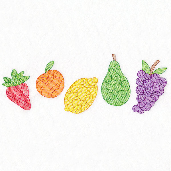 Spectrum of Flavor Fruit Border