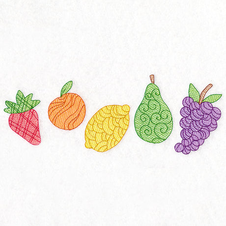 Spectrum of Flavor Fruit Border